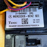 2115459001 Mercedes Benz W211 Front SAM Control Unit Junction Box Temic OEM, automan spare parts